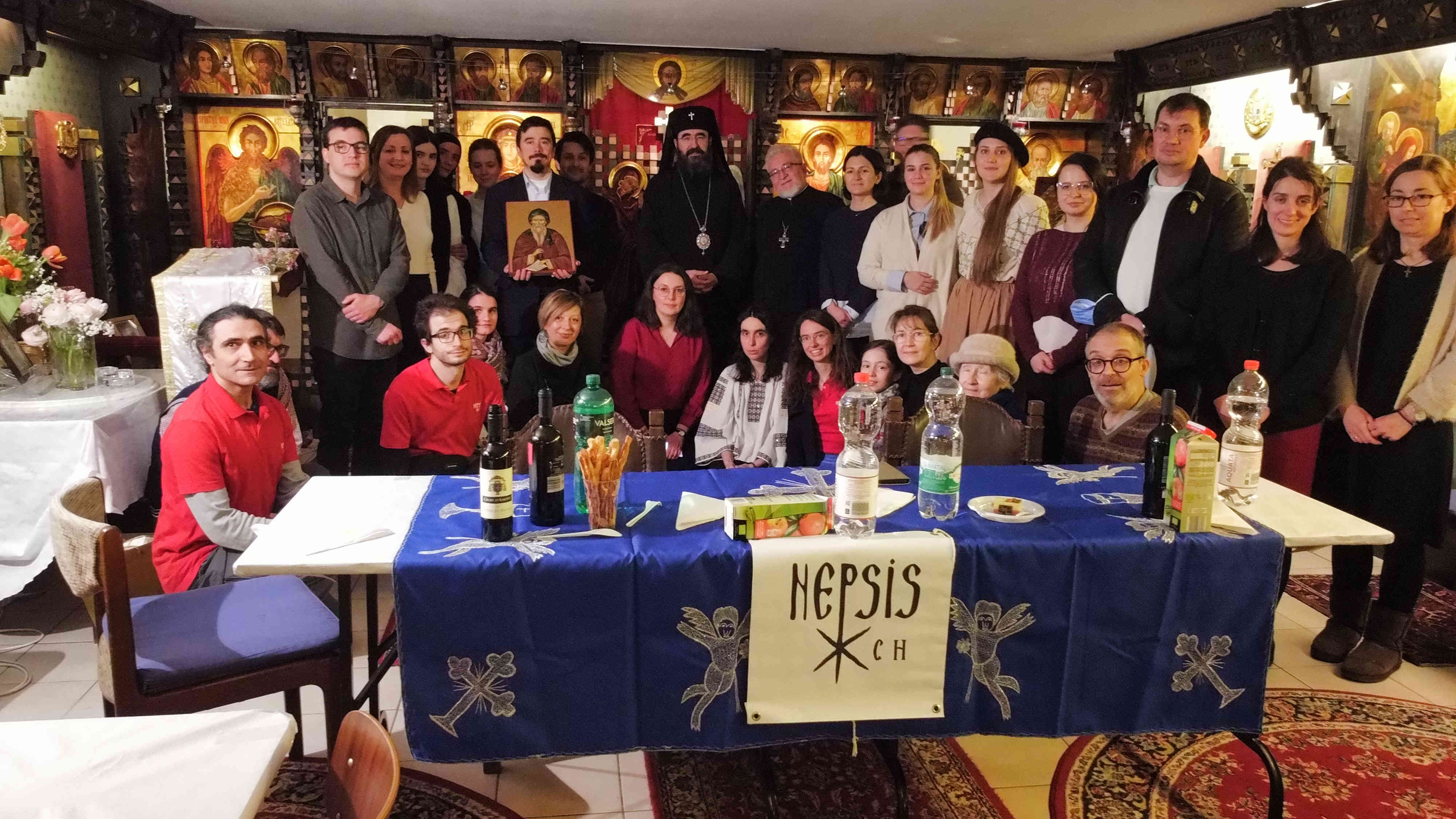 Poza de grup Hramul Nepsis Elvetia 2022 - Lausanne