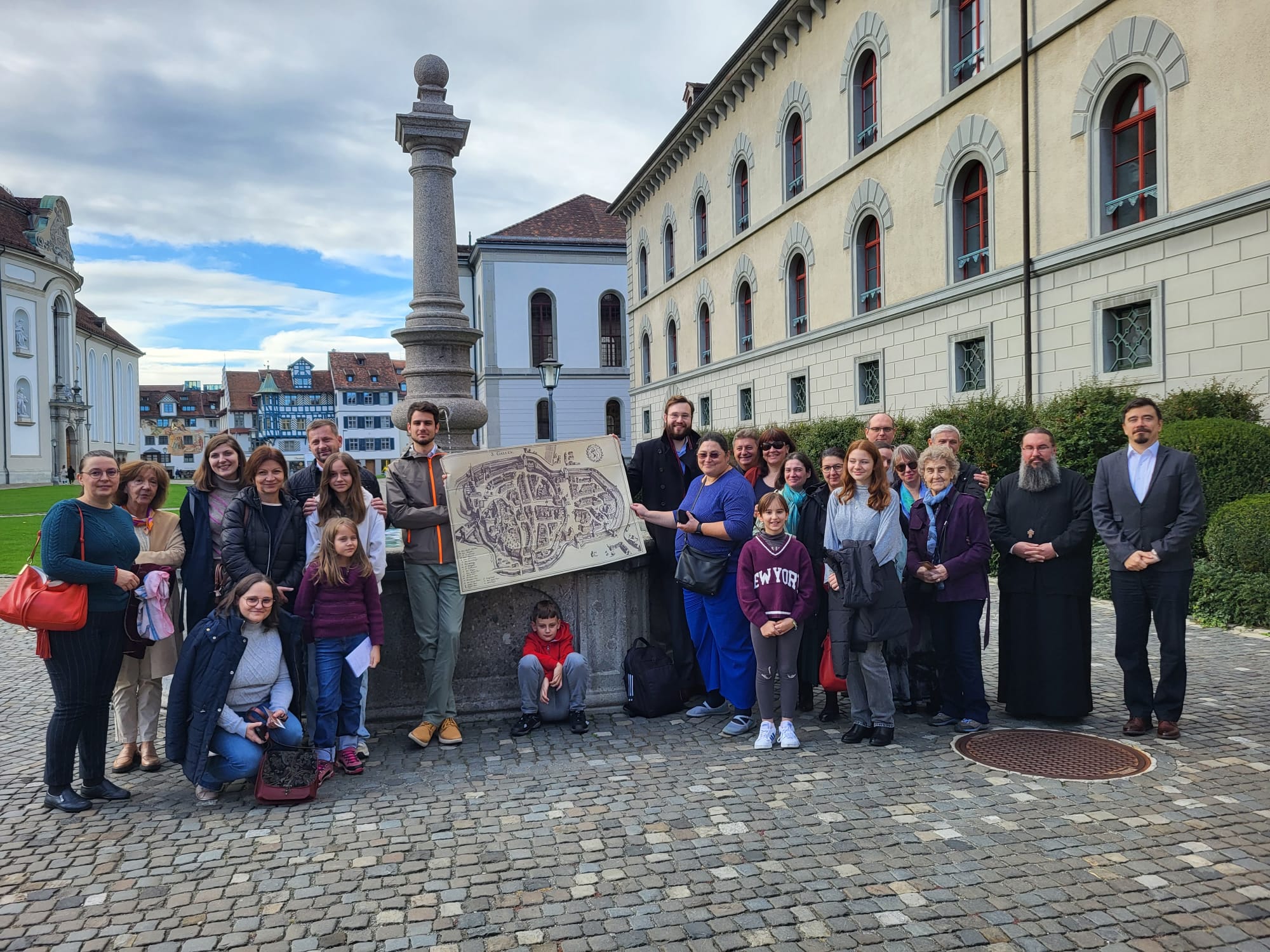 poza de grup din St. Gallen