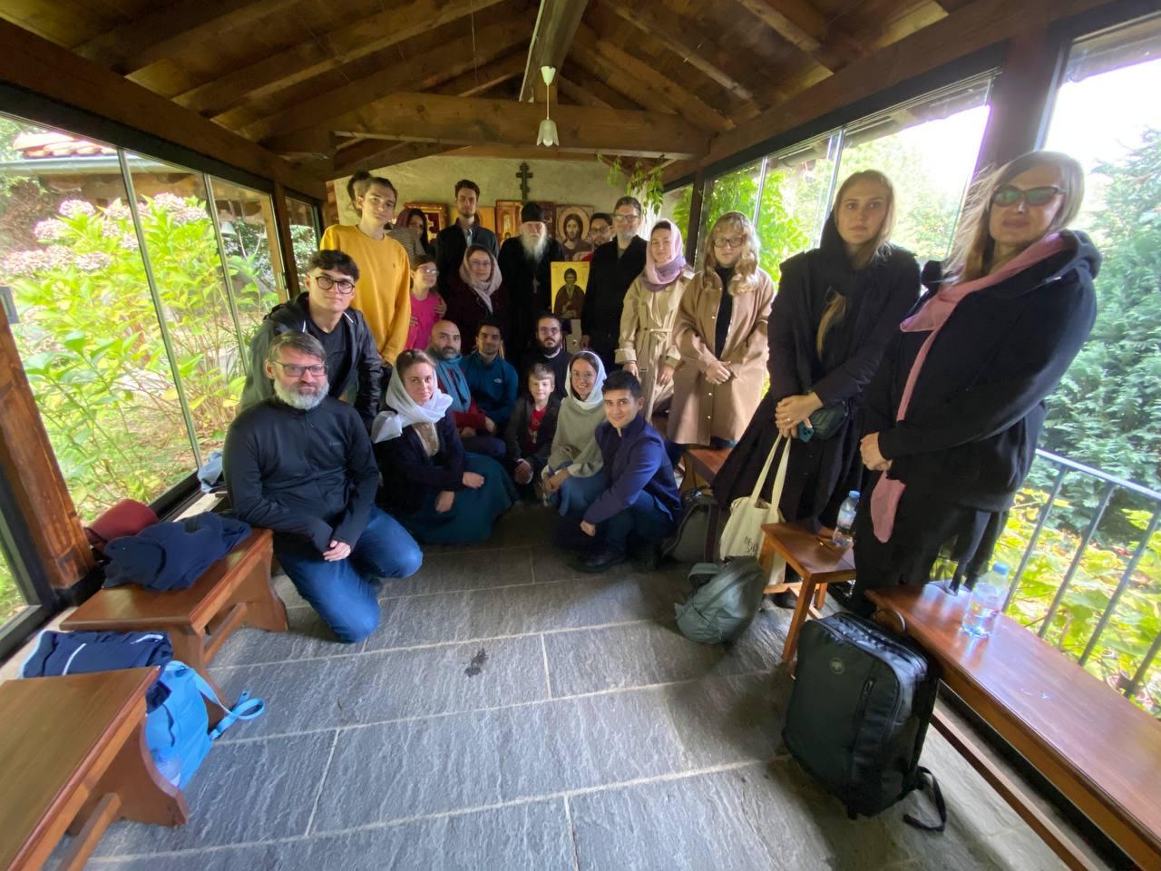 Poză de grup pelerinaj Gabriel Bunge