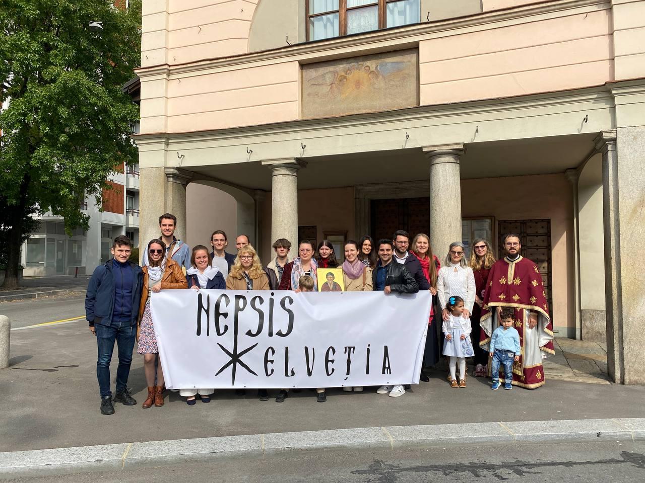 Poză de grup parohia Ticino